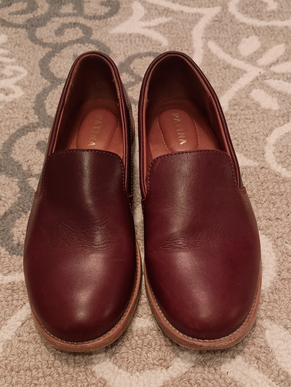 Portland Leather PLG Patina Rounded Toe In Cognac